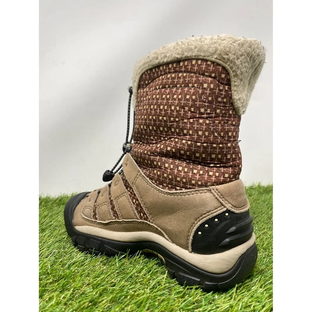Keen Boots Womens Size 6 Brown Winterport II Dry Warm Waterproof Insulated